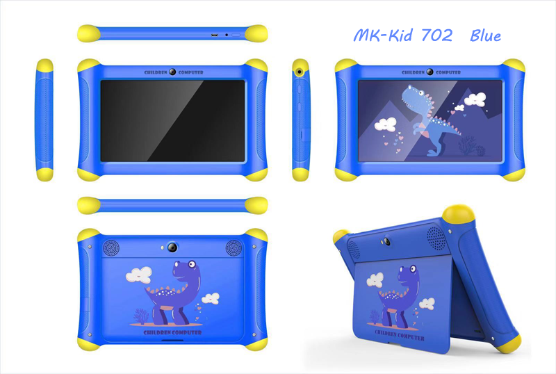 kids tablet mikitech mk-kid 702 blue
